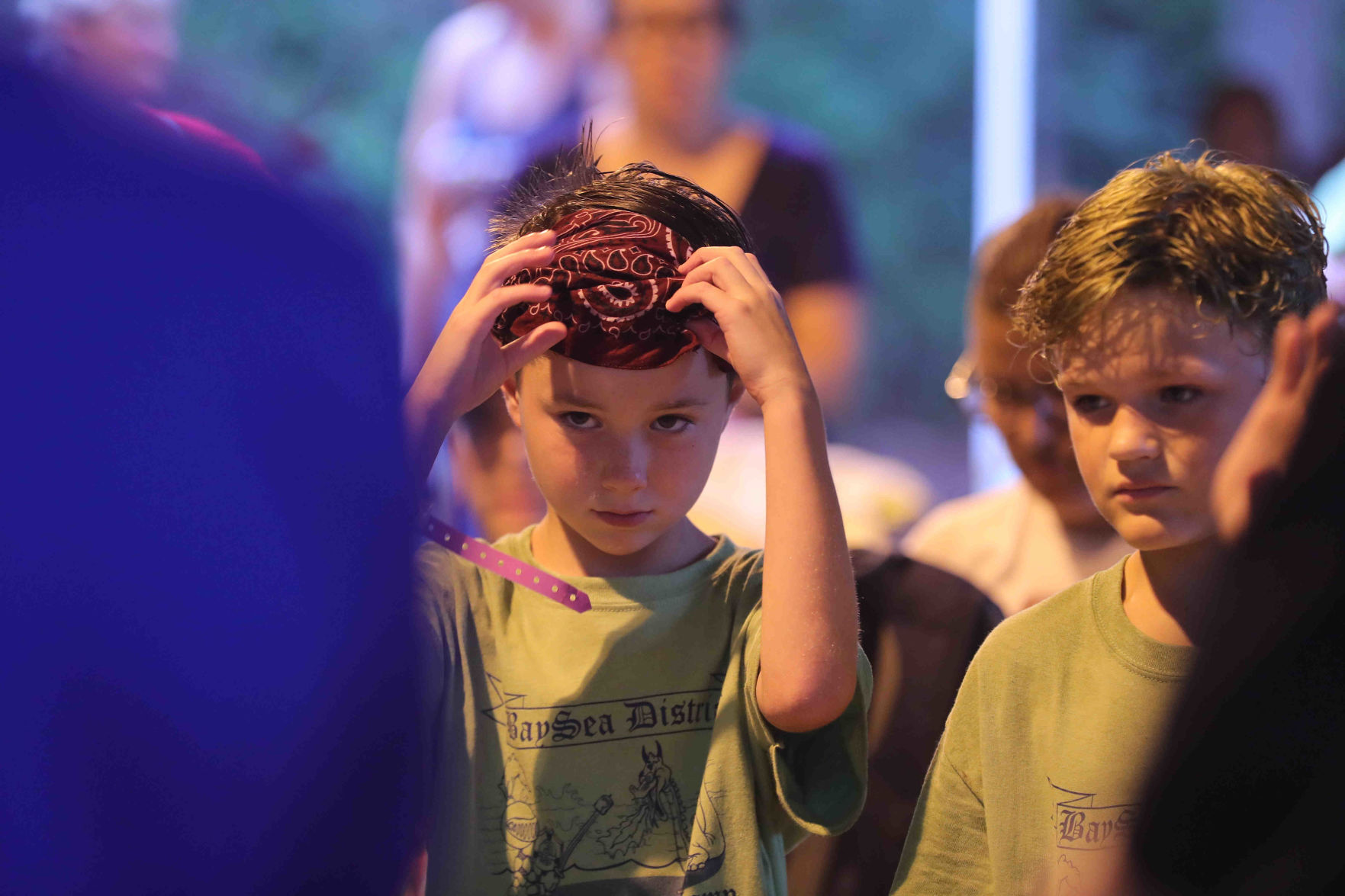 Joe Martucci conducted a safety and weather for Boy Scout troops